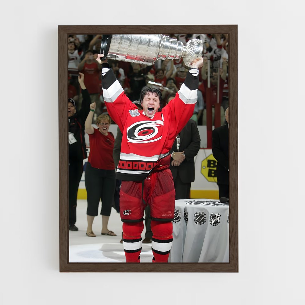 Poster Victorieux sur Glace – affiche Hockey sur glace (vue 5)
